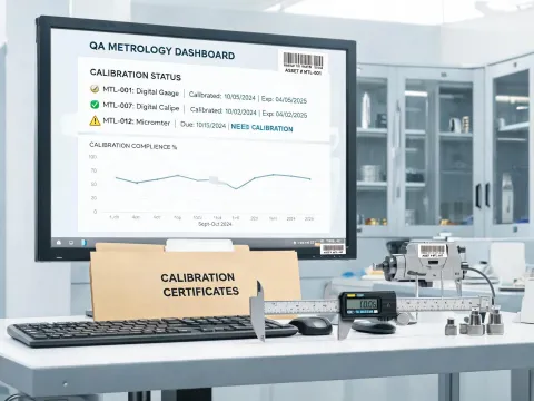 Digital reporting and certificate control workstation